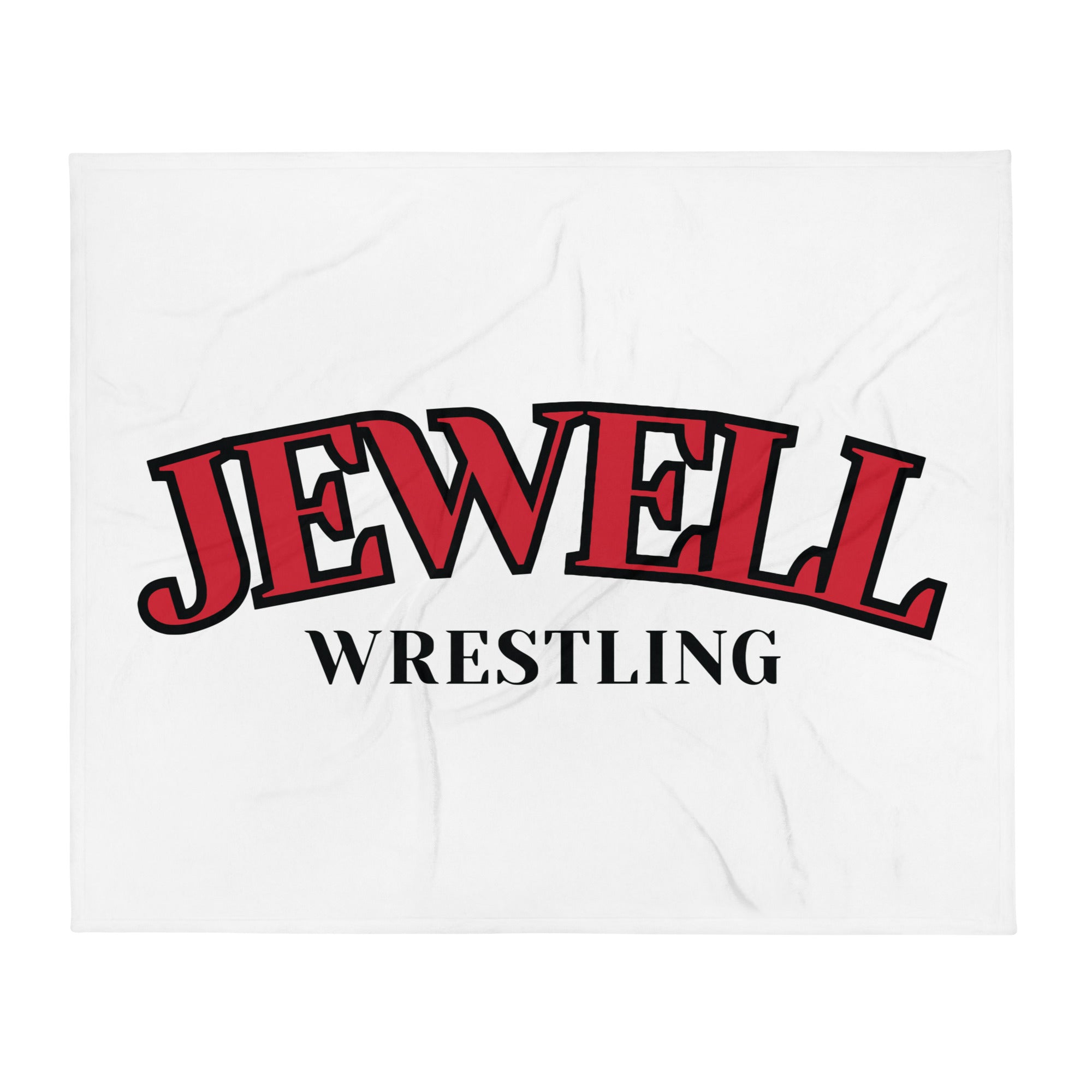 William Jewell Wrestling Jewell Arch Throw Blanket 50 x 60