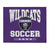 Louisburg High School Soccer Throw Blanket