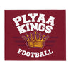 PLYAA Kings Football Throw Blanket
