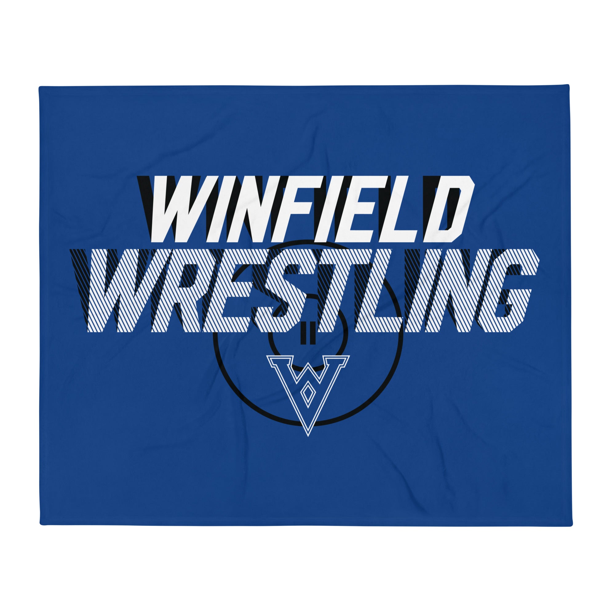 Winfield Wrestling Throw Blanket