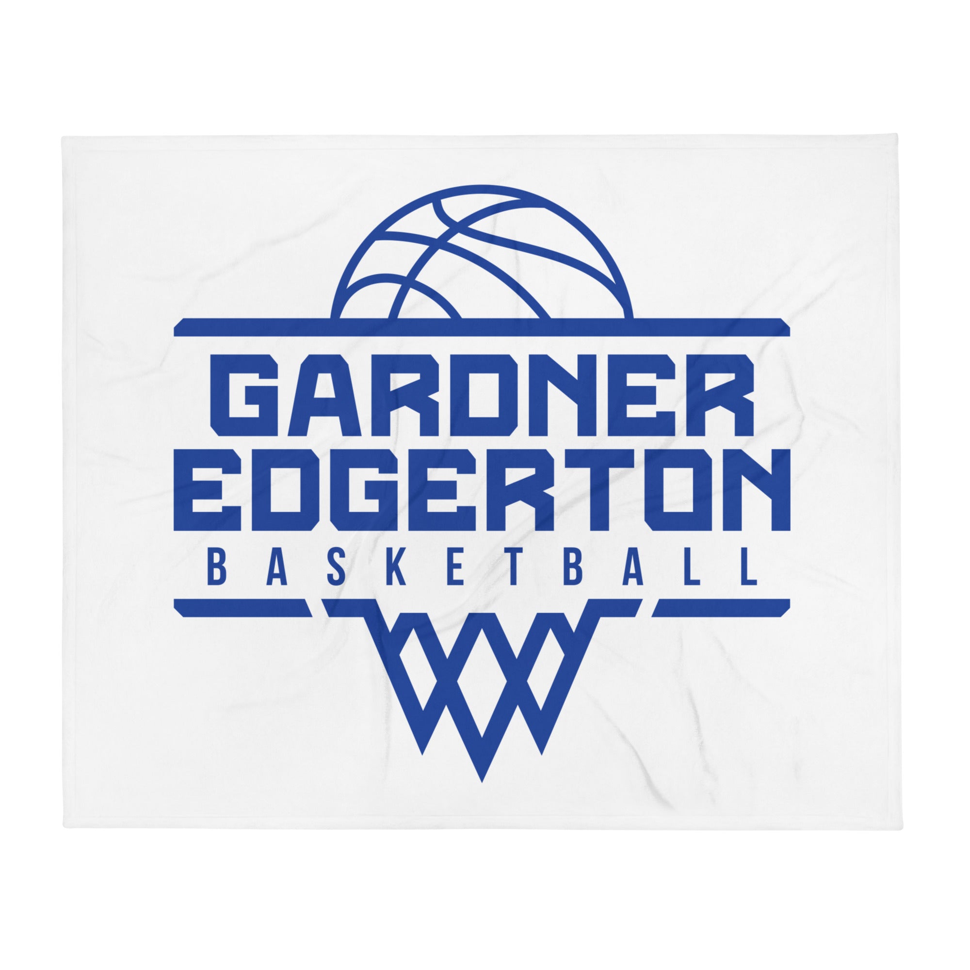 Gardner Edgerton Girl's Basketball Throw Blanket 50 x 60
