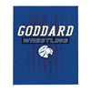 Goddard Wrestling Flag Throw Blanket