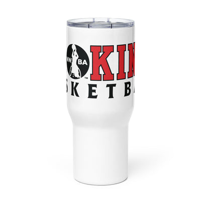 KC Kings Basketball Stainless Steel Travel Mug with Handle