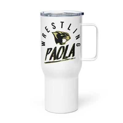 Paola Wrestling Travel mug with a handle