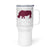 PLYAA Rhino Football Travel mug with a handle