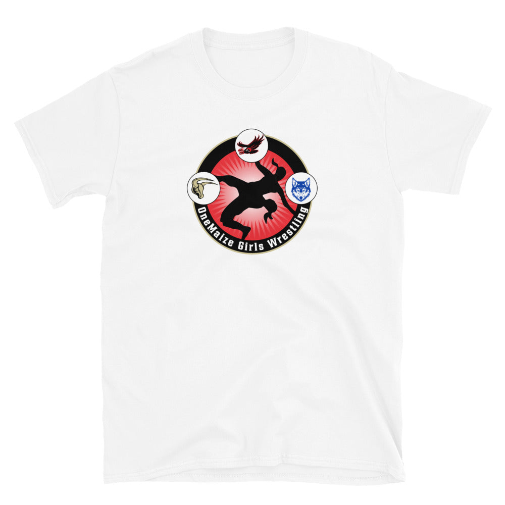 OneMaize Girls Wrestling Unisex Softstyle T-Shirt