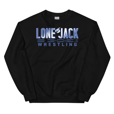 Lone Jack Wrestling Unisex Crew Neck Sweatshirt