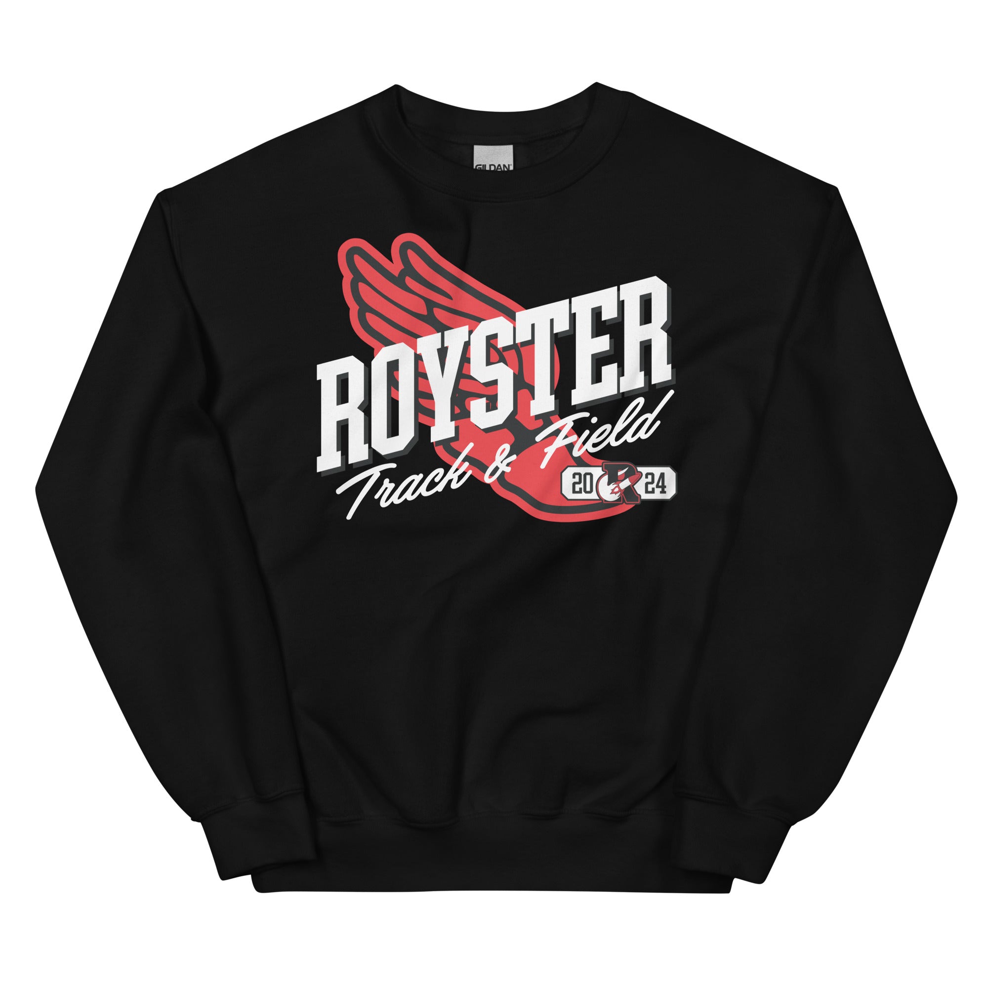 Royster Rockets Track & Field Unisex Crew Neck Sweatshirt