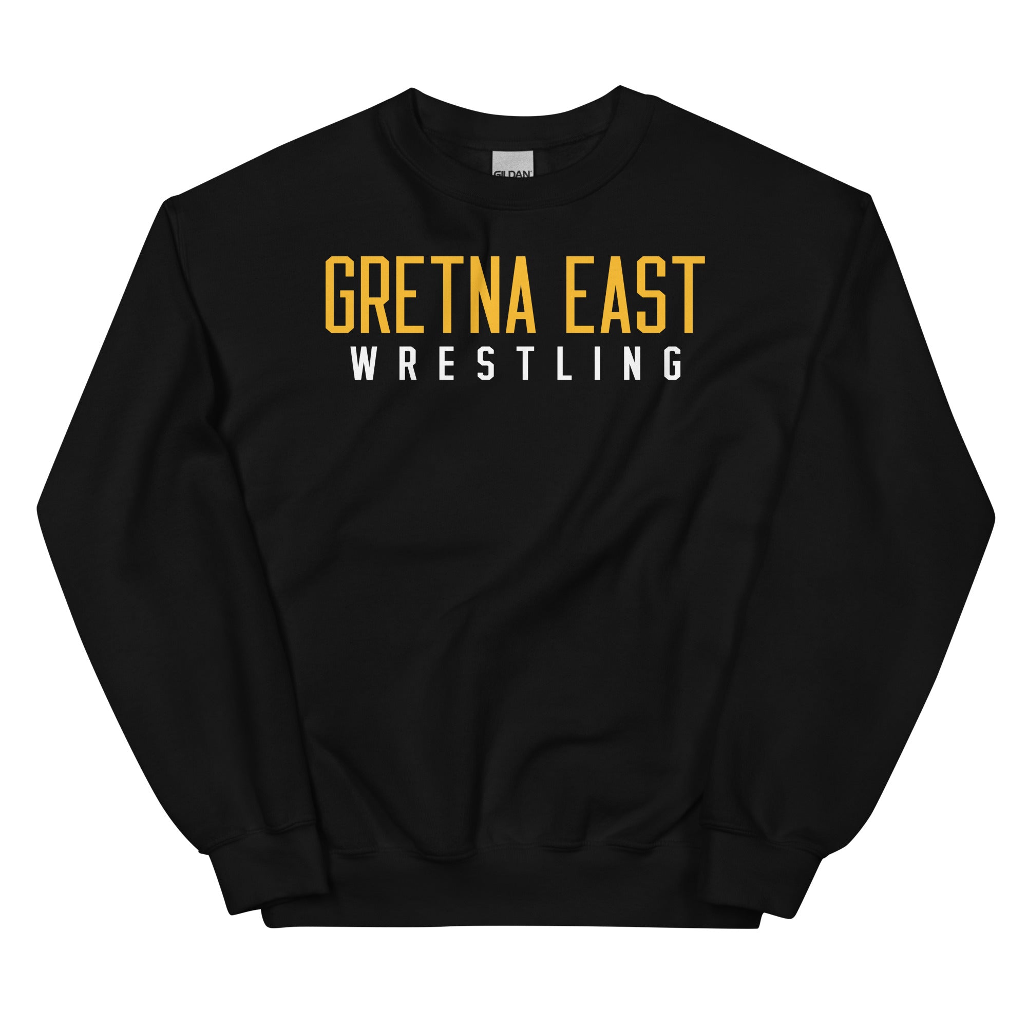 Gretna East  Wrestling Embroidery Unisex Crew Neck Sweatshirt