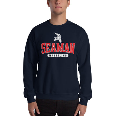 Topeka Seaman Wrestling Unisex Crew Neck Sweatshirt