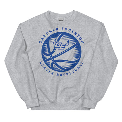 Gardner Edgerton Girl's Basketball Blazer Basketball Unisex Crew Neck Sweatshirt