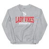 Lady Vikes Wrestling Unisex Crew Neck Sweatshirt