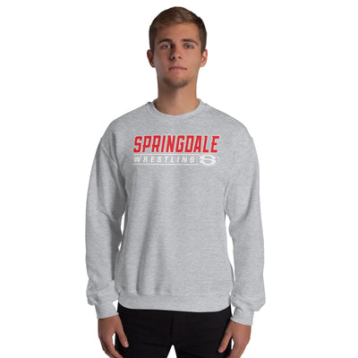Springdale Wrestling Unisex Crew Neck Sweatshirt