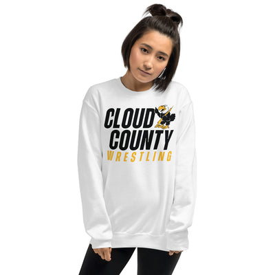 Cloud County CC Wrestling Unisex Crew Neck Sweatshirt