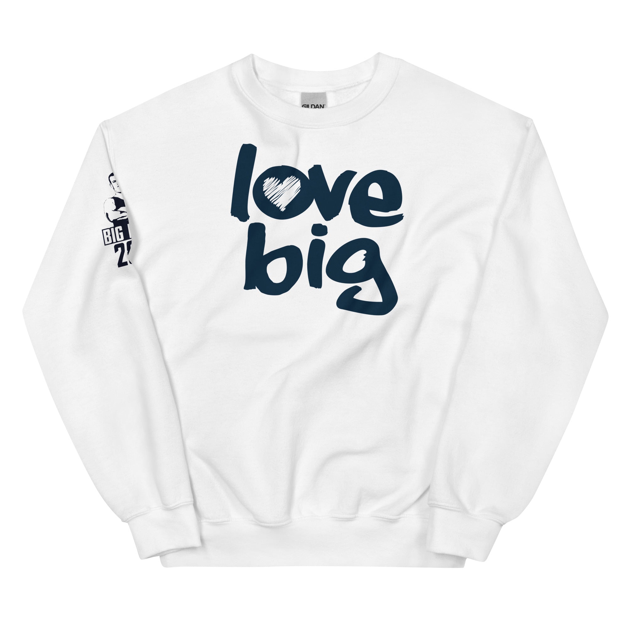 Love Big Like Nate Unisex Crew Neck Sweatshirt