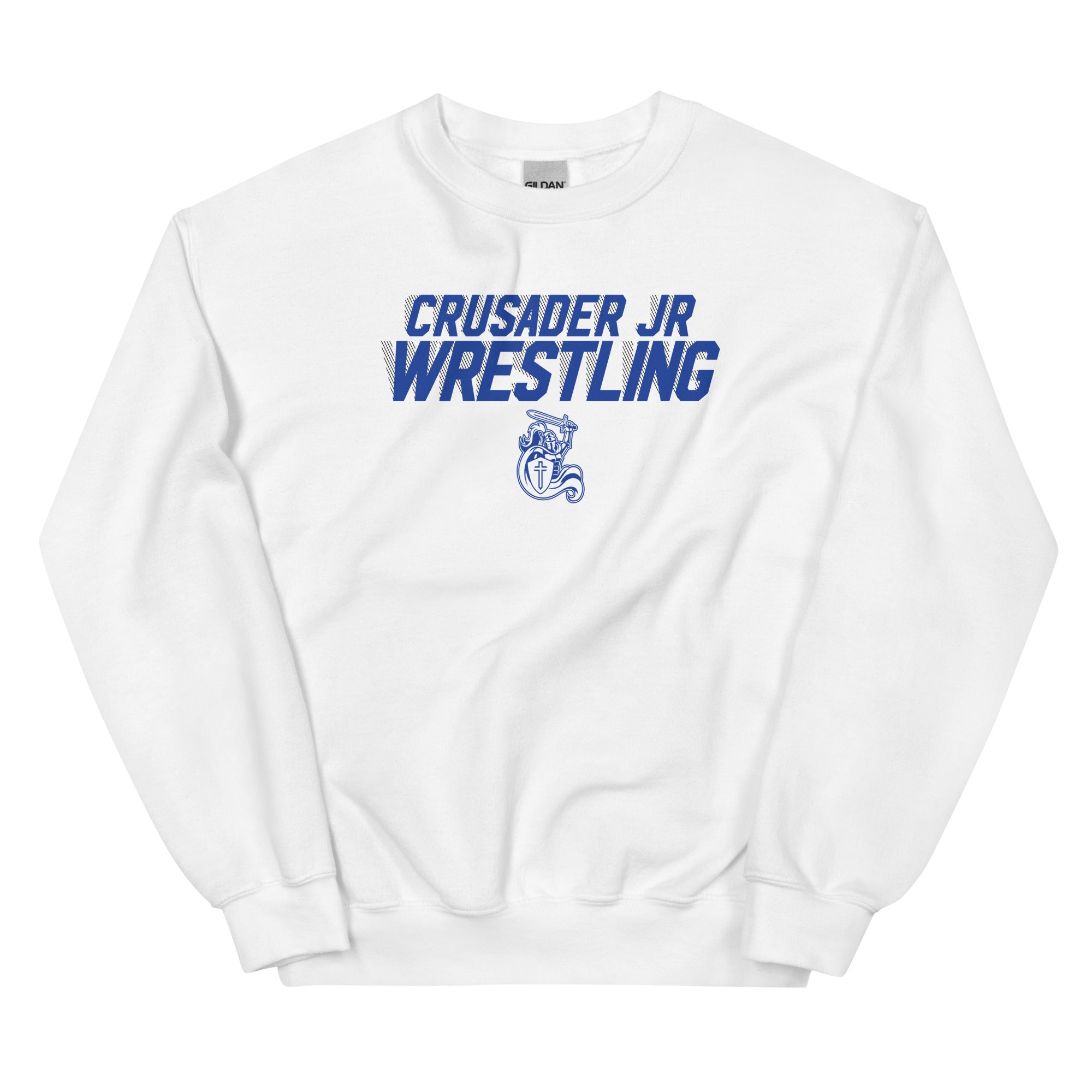 Crusader Jr. Wrestling Unisex Crew Neck Sweatshirt