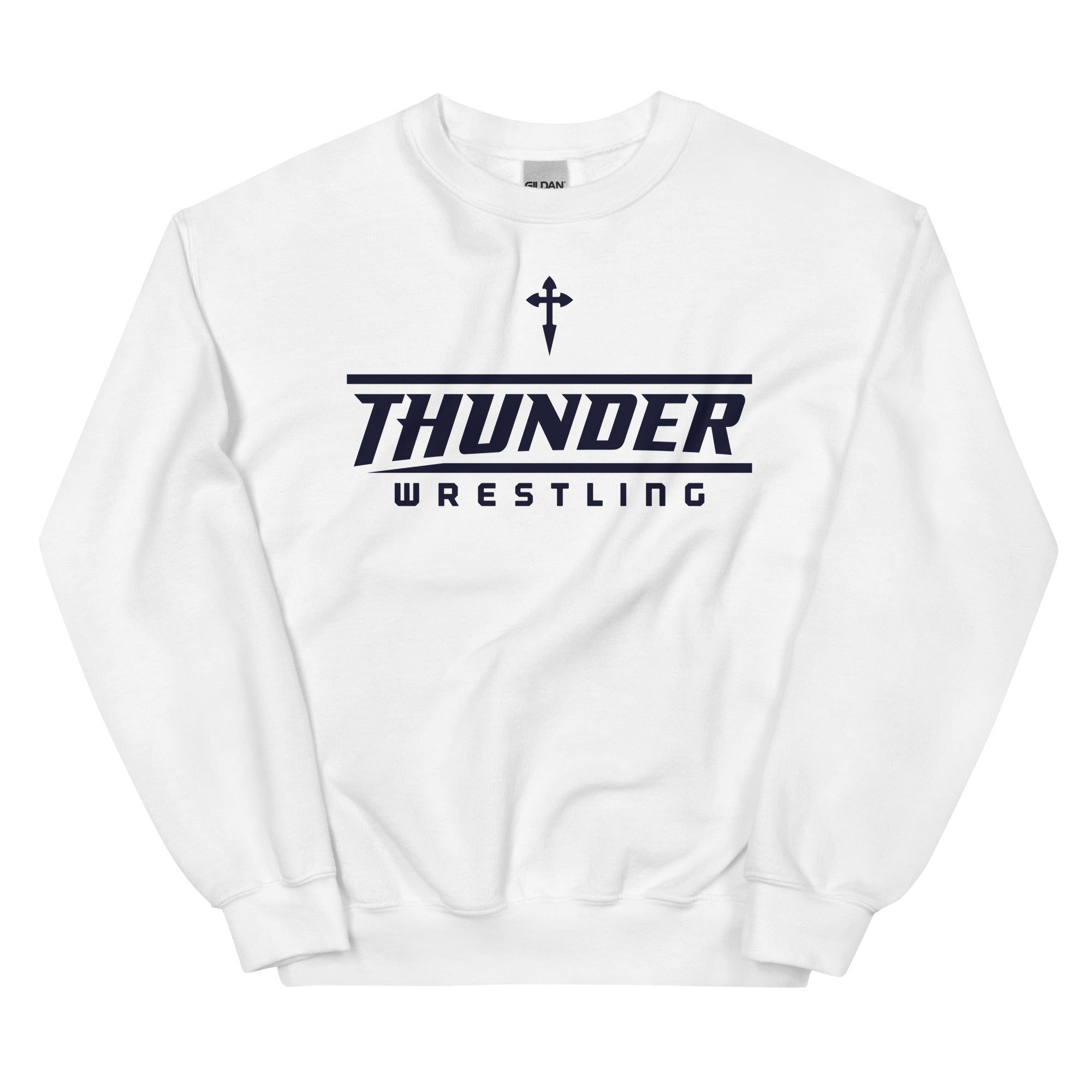 St. James Wrestling (Front Design Only) Unisex Crew Neck Sweatshirt
