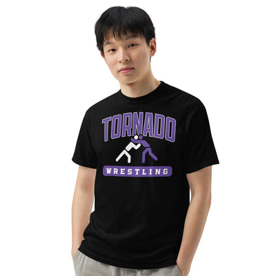 Susan B. Anthony Middle School Wrestling Mens Garment-Dyed Heavyweight T-Shirt