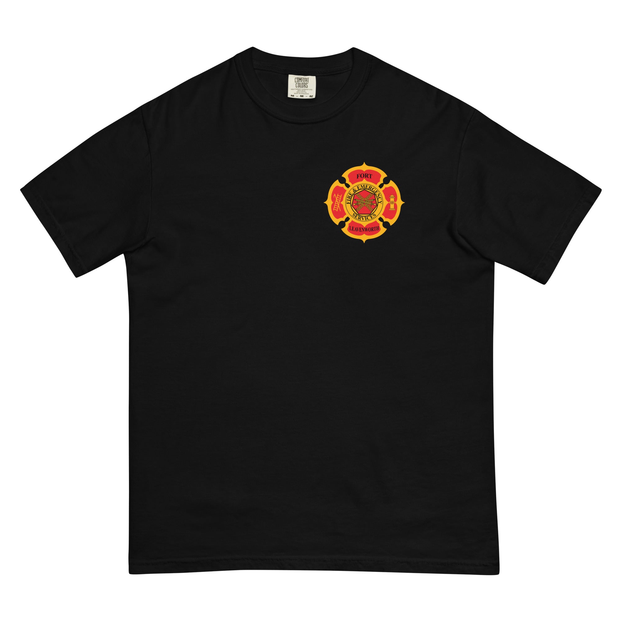 Fort Leavenworth Fire Rescue Unisex garment-dyed heavyweight t-shirt