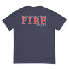 Fort Leavenworth Fire Rescue Unisex garment-dyed heavyweight t-shirt