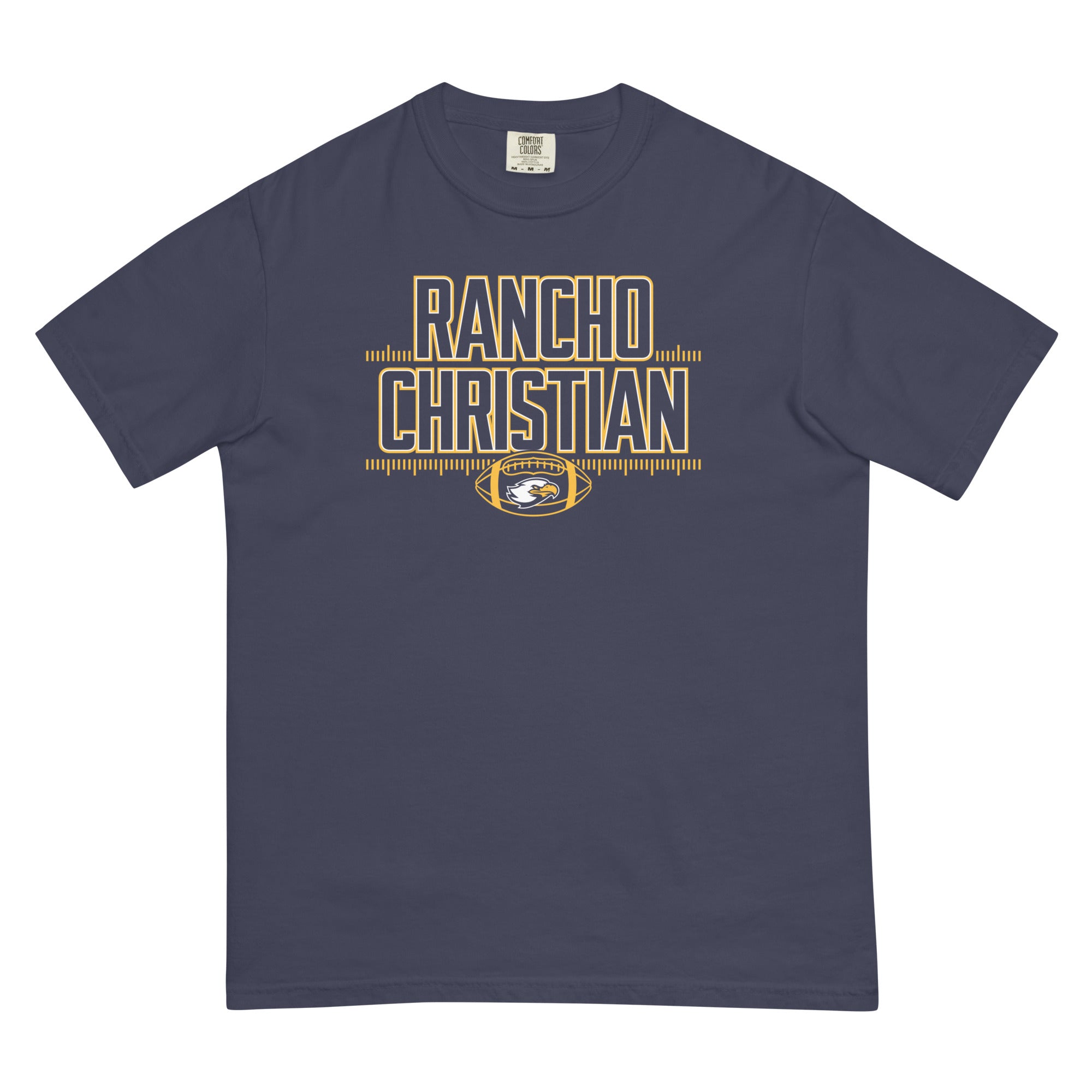 Rancho Christian Mens Garment-Dyed Heavyweight T-Shirt