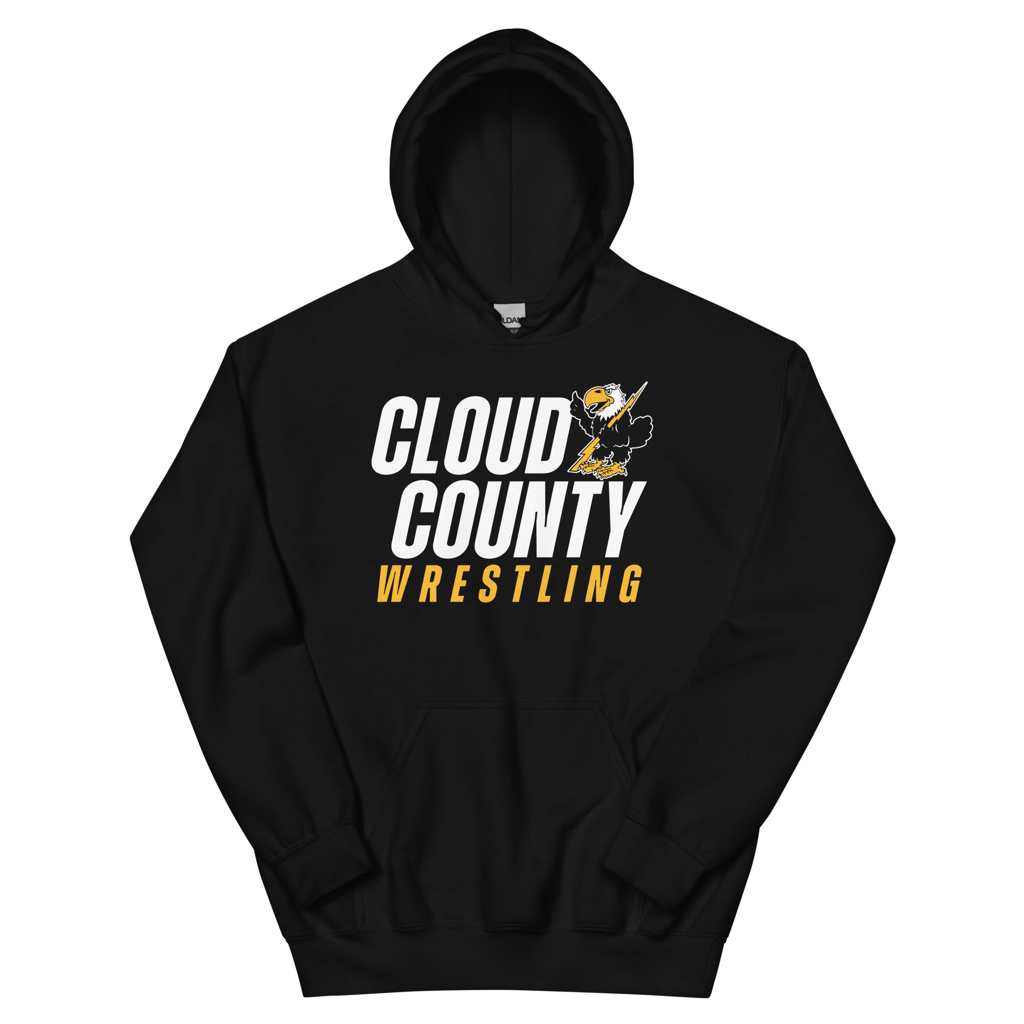 Cloud County CC Wrestling Unisex Heavy Blend Hoodie