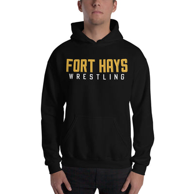 Fort Hays State University Wrestling Unisex Heavy Blend Hoodie