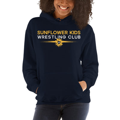 Sunflower Kids Wrestling Club Unisex Heavy Blend Hoodie