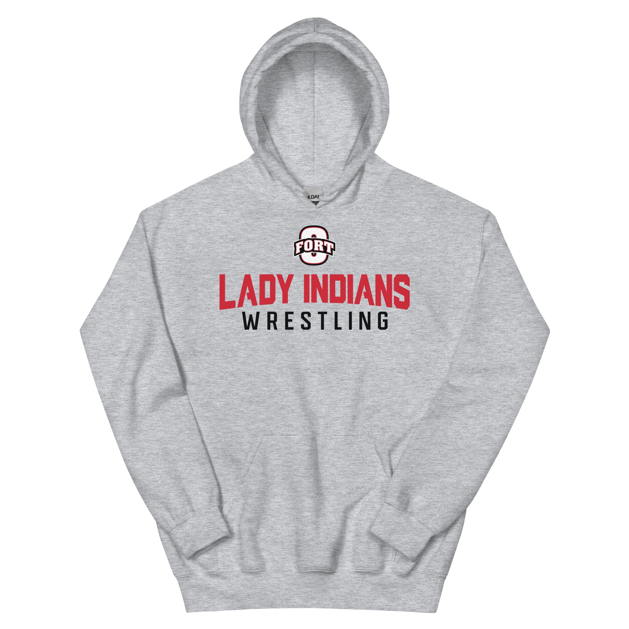 Fort Osage Wrestling Lady Indians  Unisex Heavy Blend Hoodie
