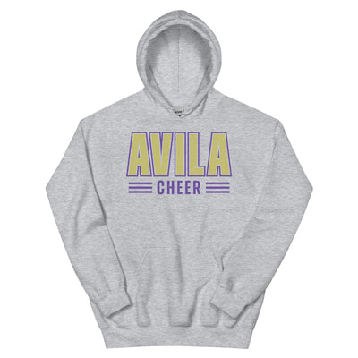 Avila University Cheer Unisex Heavy Blend Hoodie