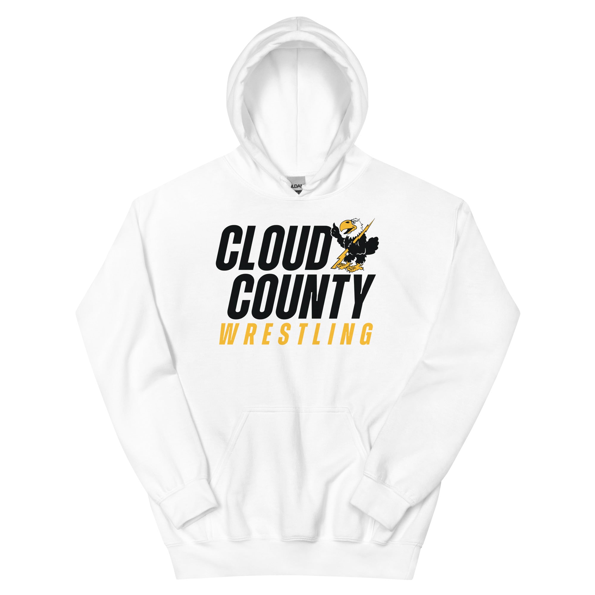 Cloud County CC Wrestling Unisex Heavy Blend Hoodie