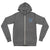 GEVB Embroidered Unisex zip hoodie