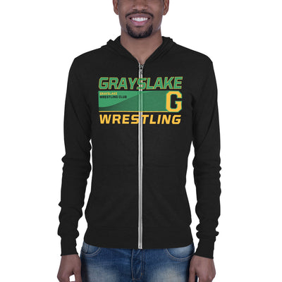 Grayslake Wrestling Club Unisex Lightweight Zip Hoodie