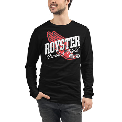 Royster Rockets Track & Field Unisex Long Sleeve Tee
