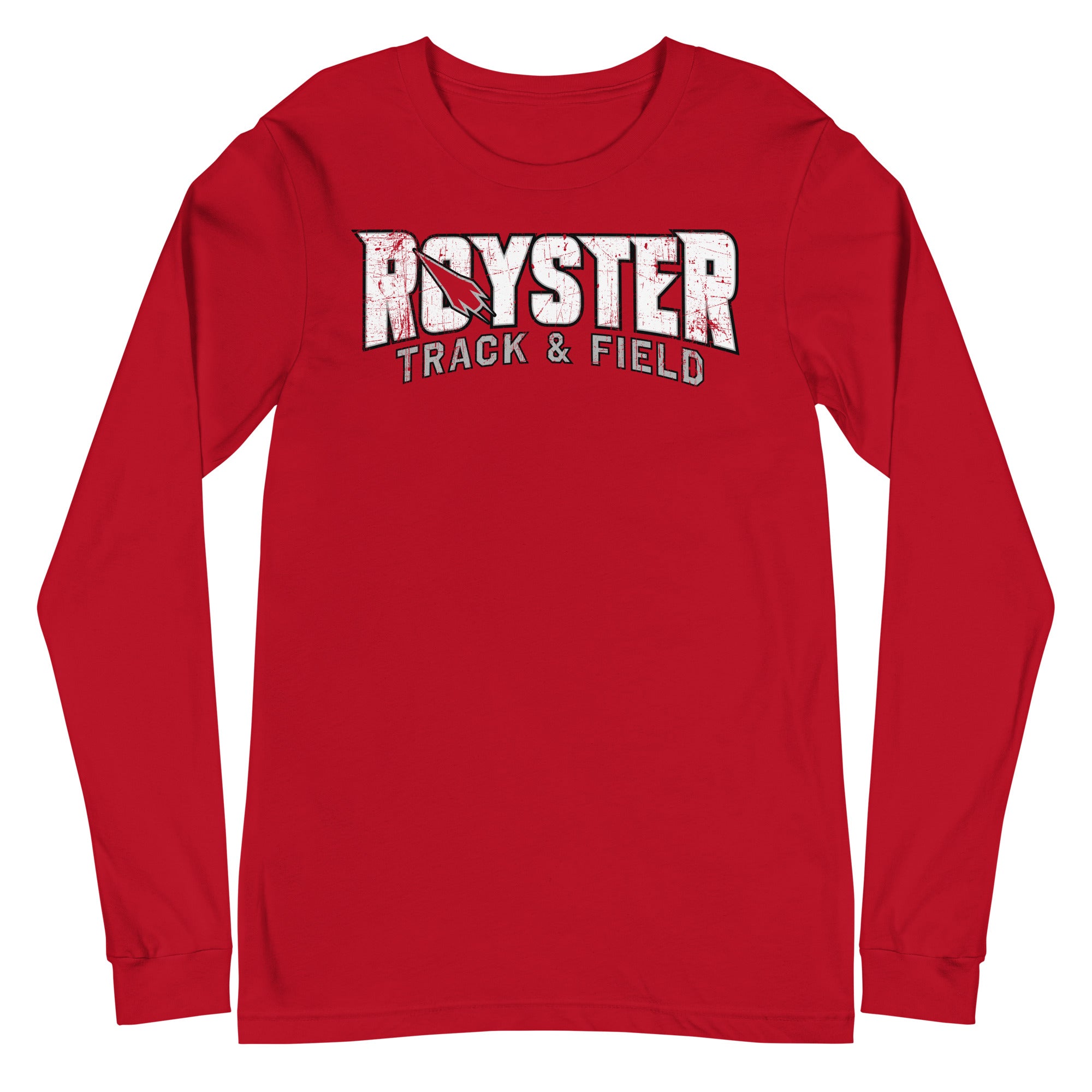 Royster Rockets Track & Field Unisex Long Sleeve Tee