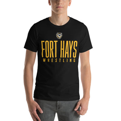 Fort Hays State University Wrestling Unisex Staple T-Shirt