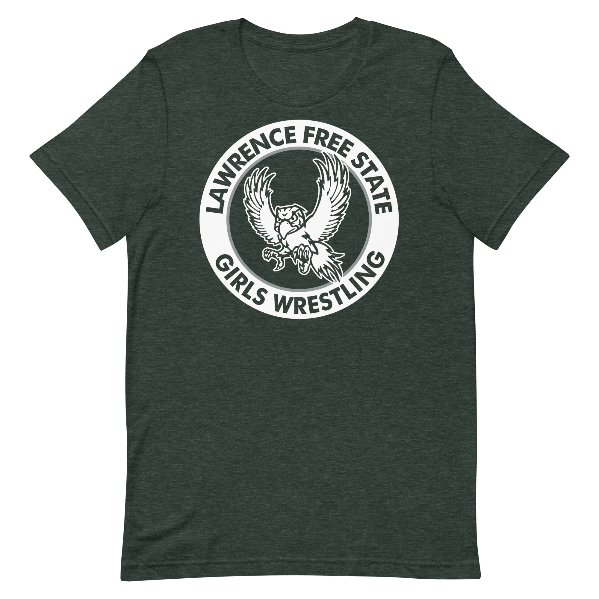 Lawrence Free State Girls Wrestling  Unisex Staple T-Shirt
