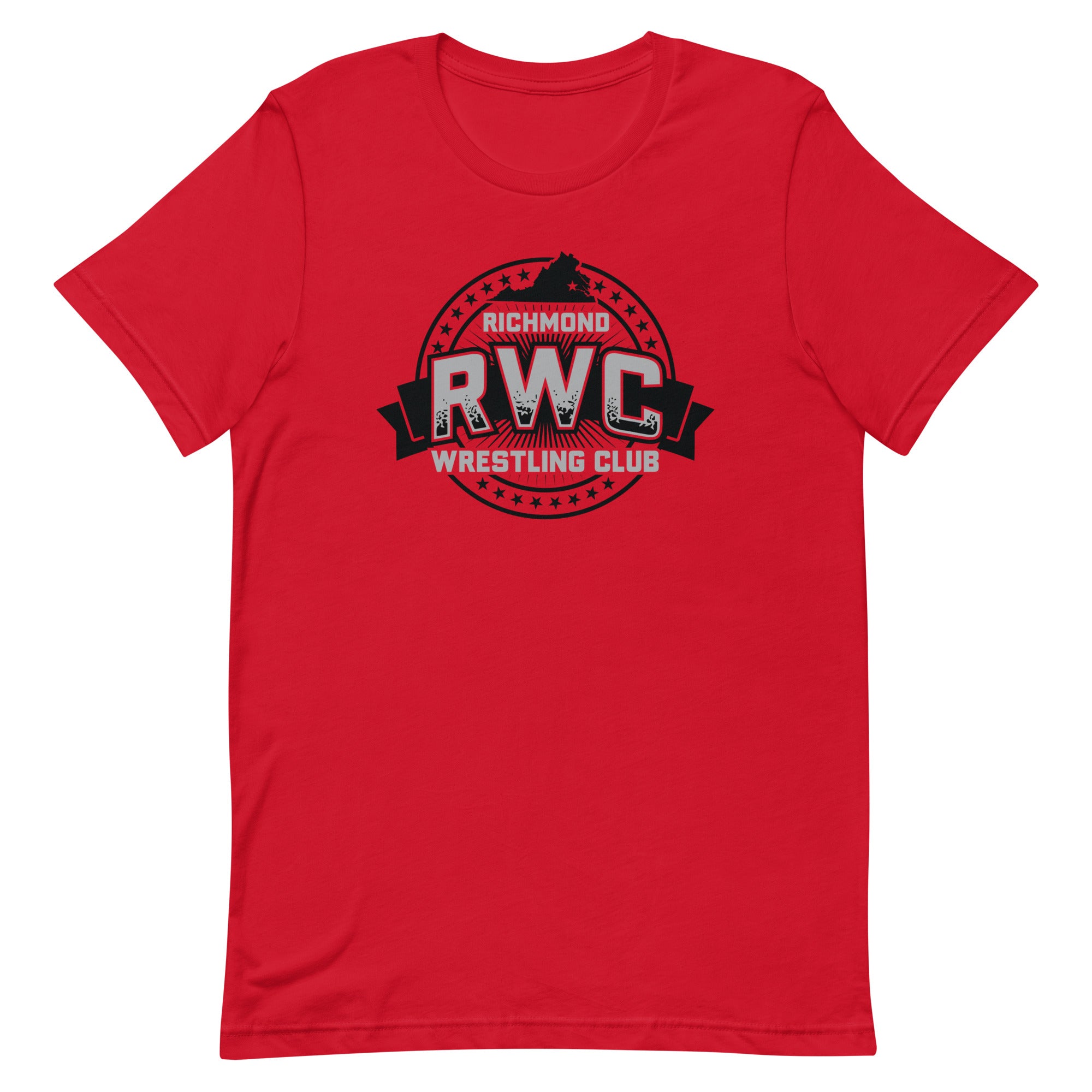 Richmond Wrestling Club Red Unisex Staple T-Shirt
