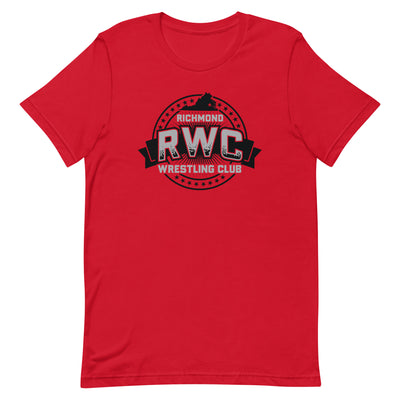 Richmond Wrestling Club Red Unisex Staple T-Shirt