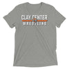 Clay Center Wrestling Unisex Tri-Blend T-Shirt
