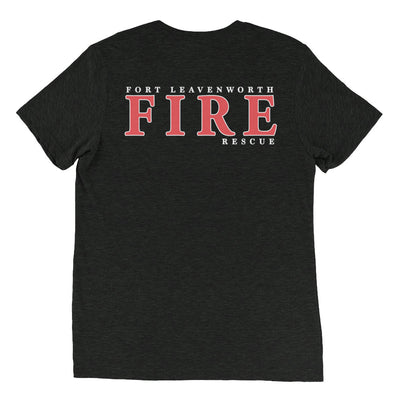 Fort Leavenworth Fire Rescue Short sleeve triblend t-shirt