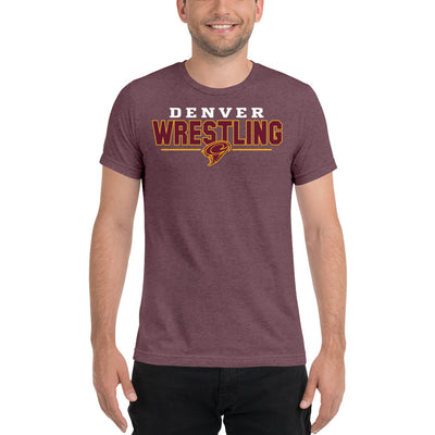 Denver Wrestling Unisex Tri-Blend T-Shirt