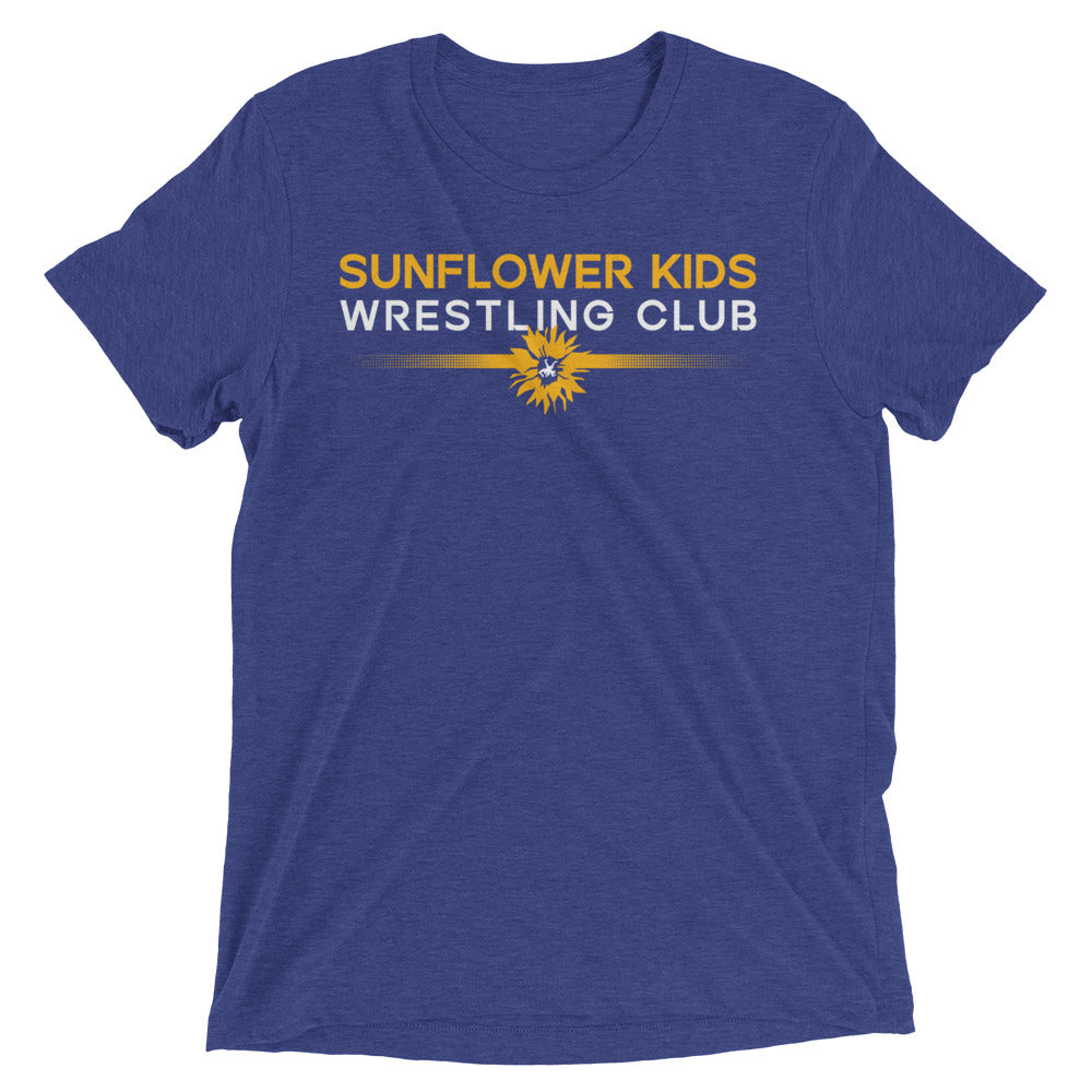 Sunflower Kids Wrestling Club Unisex Tri-Blend T-Shirt