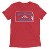 Santa Fe Trail Wrestling Short sleeve triblend t-shirt