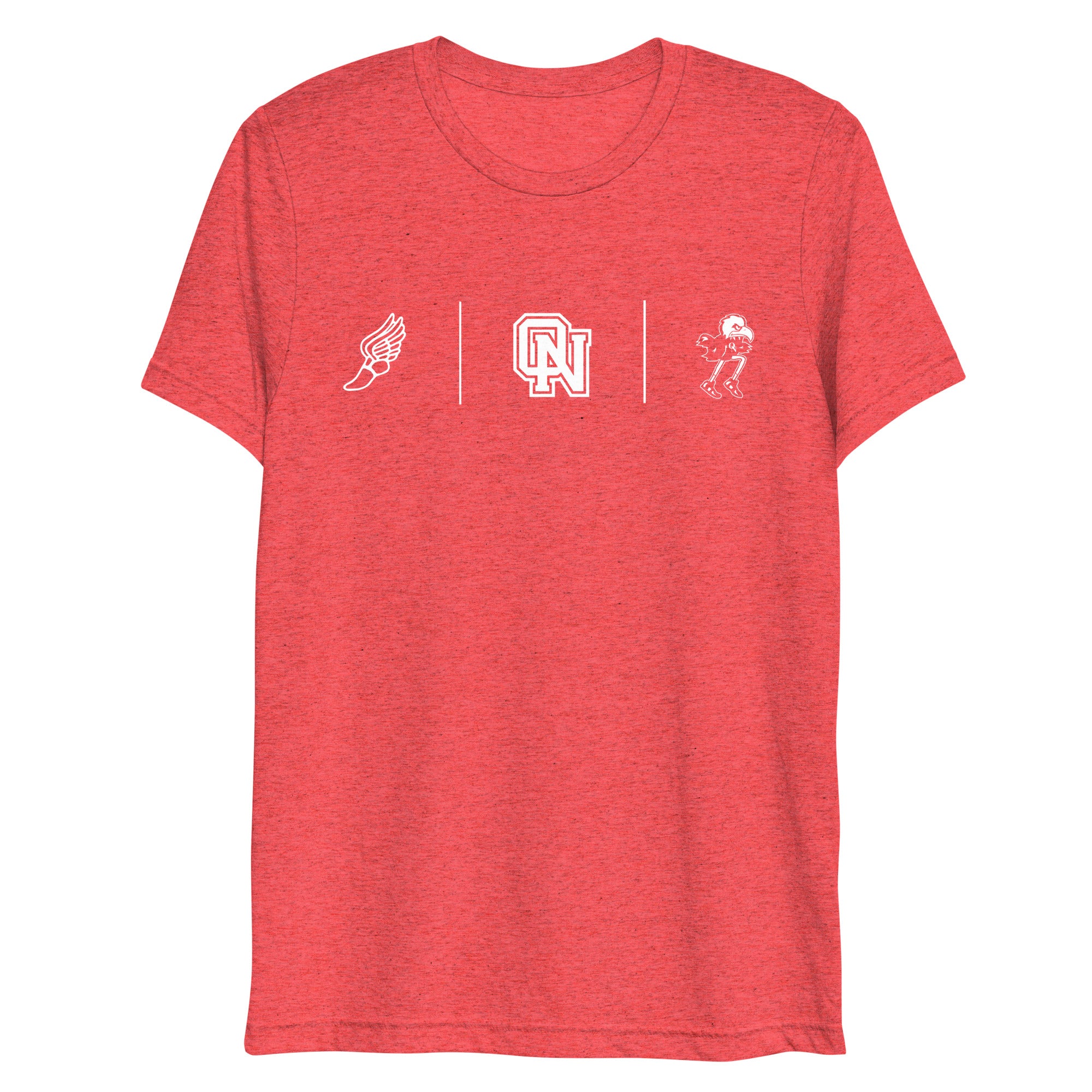 Olathe North Track & Field Unisex Tri-Blend T-Shirt