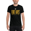 Fort Hays State University Wrestling Unisex Tri-Blend T-Shirt
