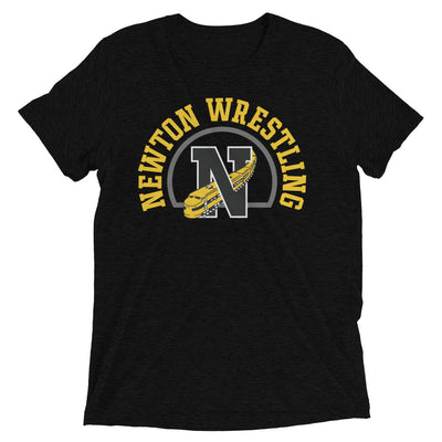 Newton High School Wrestling  Unisex Tri-Blend T-Shirt