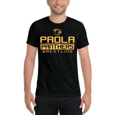 Paola Wrestling Unisex Tri-Blend T-Shirt