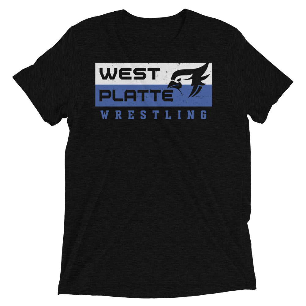 West Platte Wrestling Unisex Tri-Blend T-Shirt