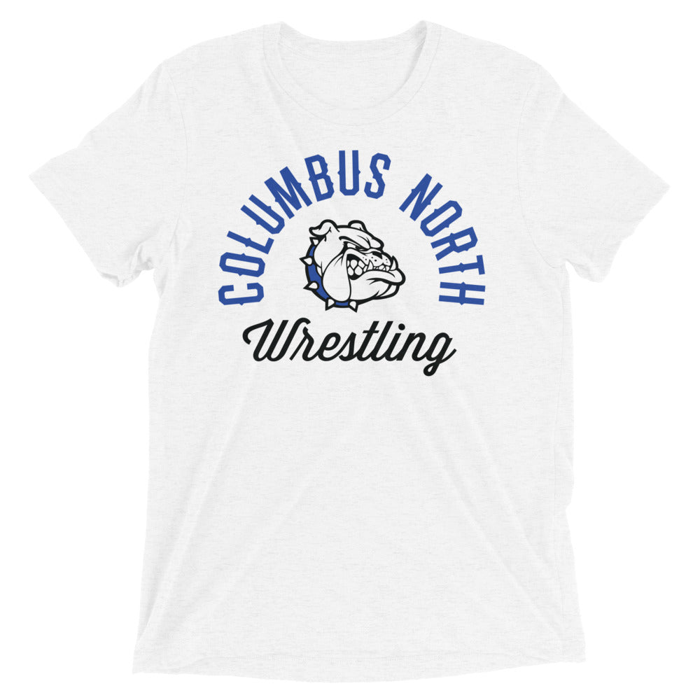 Columbus North Wrestling  Unisex Tri-Blend T-Shirt
